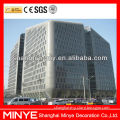 Aluminum curtain wall for exterior & interior decoration/ glass wall